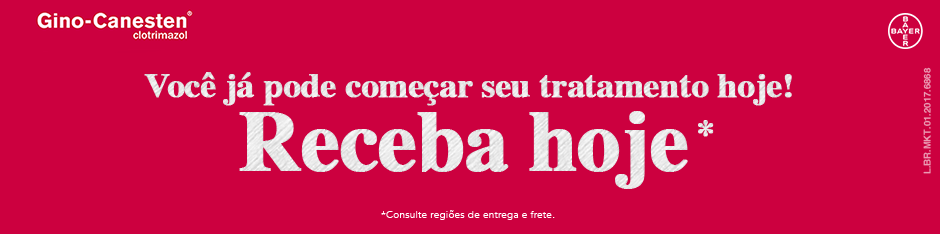Gino-Canesten® clotrimazol: Gino-Canestem Cuidar da Candidíase pode ser mais simples do que você imagina com Gino-Canesten®. Entrega hoje!*