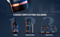 Banner Shampoo para Barba Premium Cuidado Completo