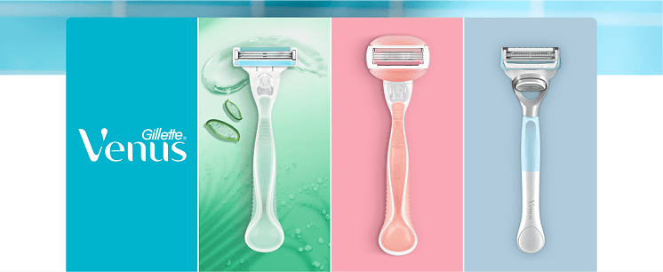 Banner Gillette Venus Pele Sensível