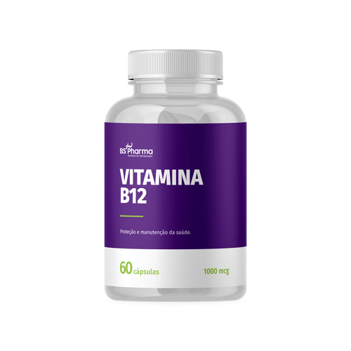 Vitamina B12 Metilcobalamina 1000 Mcg 60 Cápsulas Bs Pharma preço