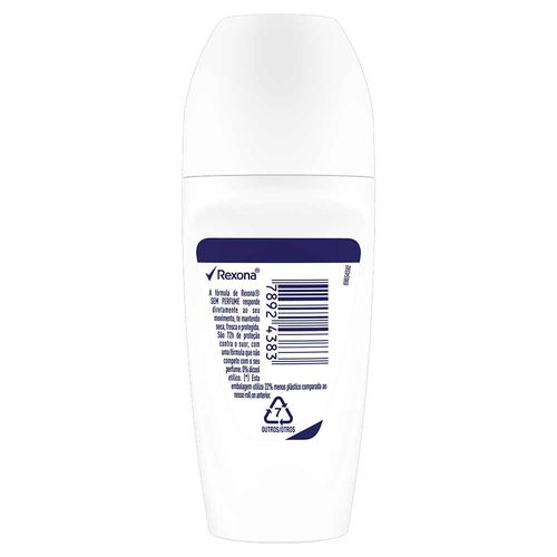 Desodarante Rexona Roll-On Sem Perfume 50 Ml – Brasil Eu Quero!