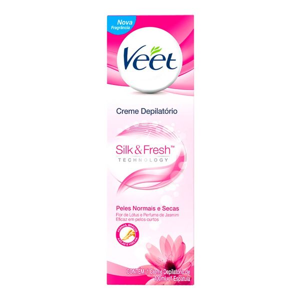 Creme Depilatório Corporal Veet Peles Normais E Secas 100ml