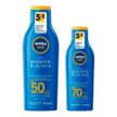 Kit-Nivea-Sun-Protect-e-Hidrata-Protetor-Solar-FPS50-400ml---Protetor-Solar-FPS-70-200ml