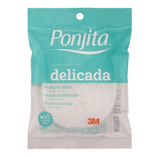 67865---Esponja-De-Banho-Ponjita-Delicada-3m-Do-Brasil-1-Unidade-1 67865---Esponja-De-Banho-Ponjita-Delicada-3m-Do-Brasil-1-Unidade-1
