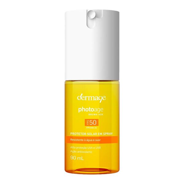 Protetor Solar Corporal Dermage FPS 50 Photoage Bruma AOX 90ml Spray