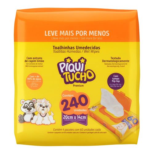 834904---Kit-Toalhas-Umedecidas-Piquitucho-Premium-Capim-Limao-4-Pacotes-com-60-Unidades-Cada-1 834904---Kit-Toalhas-Umedecidas-Piquitucho-Premium-Capim-Limao-4-Pacotes-com-60-Unidades-Cada-1