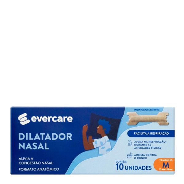 Dilatador Nasal Ever Care M 1 Unidade