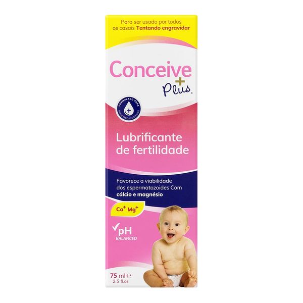 Lubrificante De Fertilidade Conceive + Plus 75ml