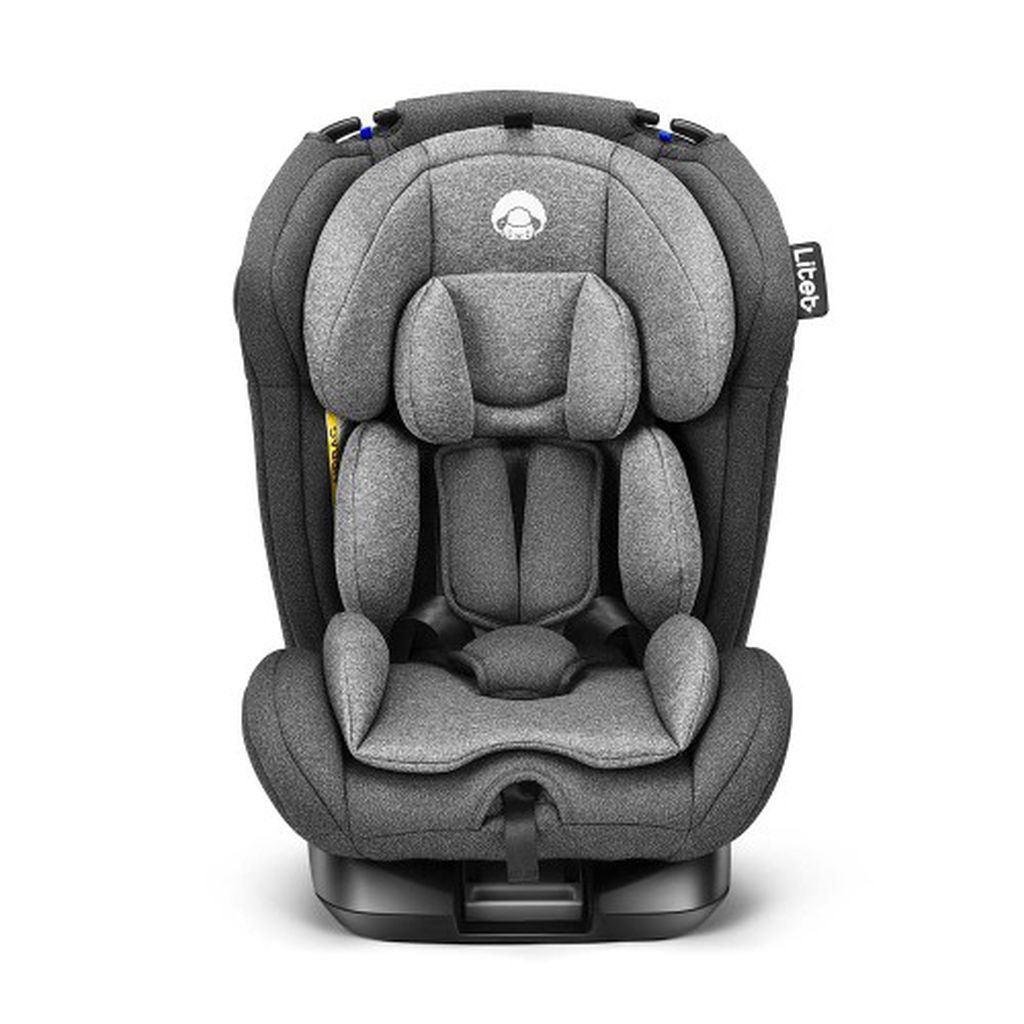 Cadeirinha de Carro Smart 360 Isofix Cinza Litet 935304333