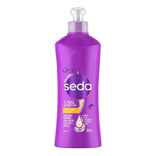 Creme Para Pentear Seda Liso Perfeito Feminino 300Ml