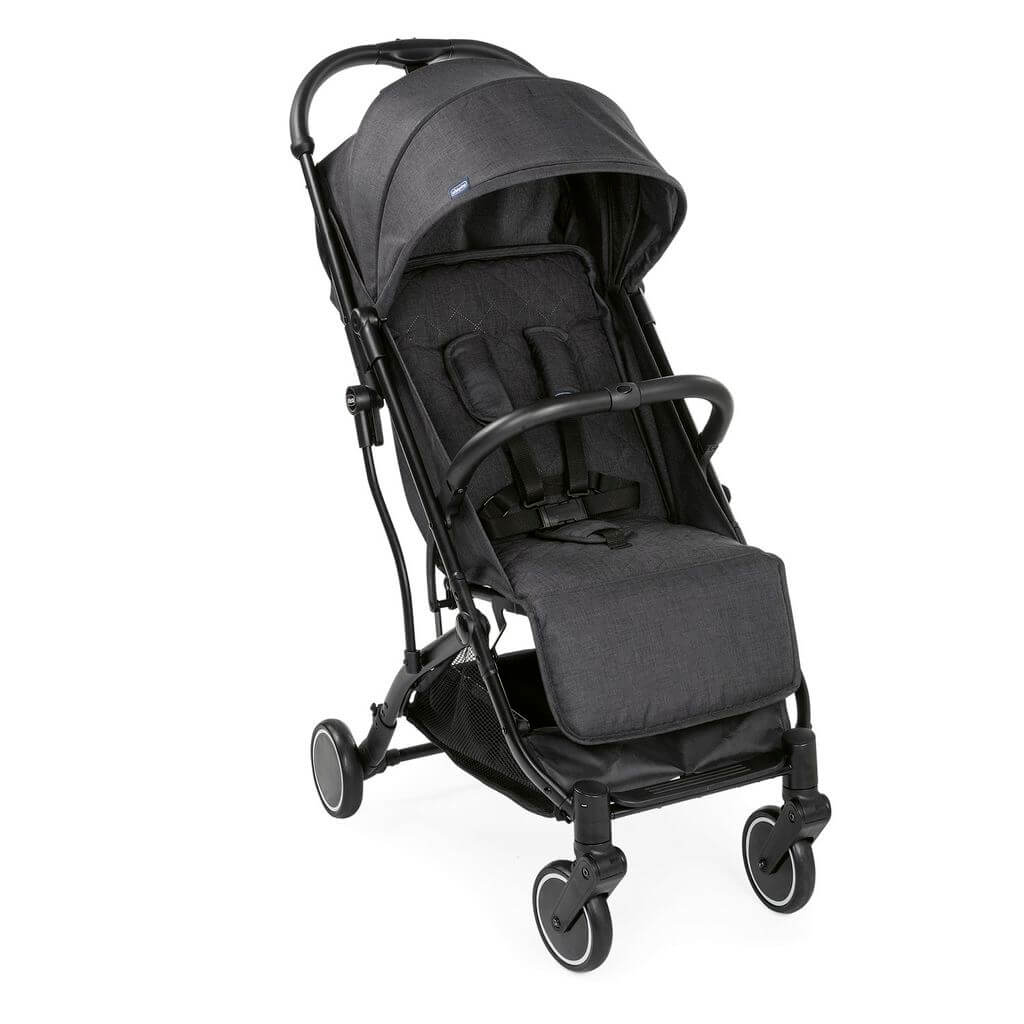 Carrinho de Bebê Trolley Me Stone Preto + chicco 935305172