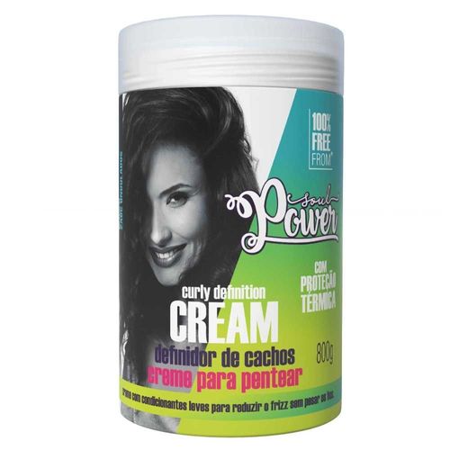 Creme Para Pentear Soul Power Curly Definition Cream Definidor De Cachos 800G preço