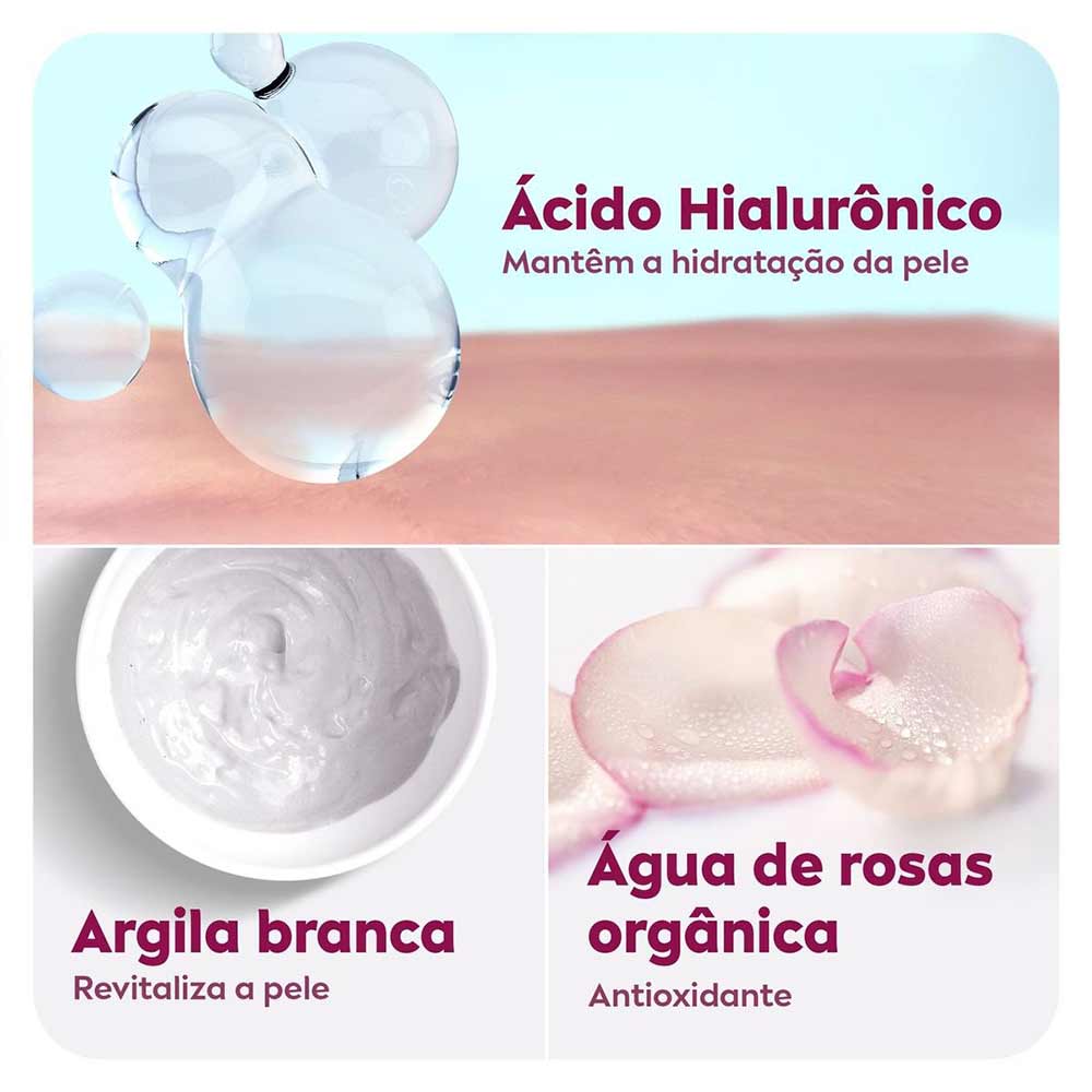 Sabonete Esfoliante e Máscara Facial Nívea Aqua Rose 3 em 1 150ml - Drogaria  Sao Paulo