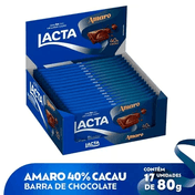 CHOCOLATE LACTA AO LEITE 34G - MONDELEZ - DROGARIA DO BEM