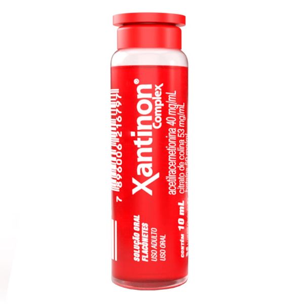 Hepatoprotetor Xantinon Complex 40mg/ml + 53mg/ml + 50mg/ml 1 Flaconete