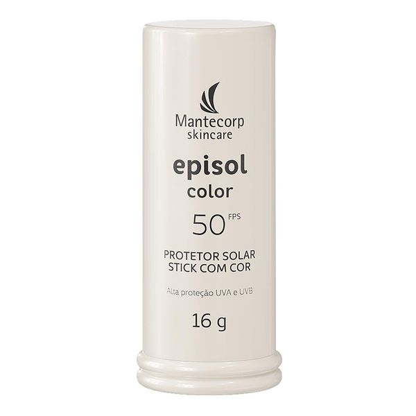 Protetor Solar Facial Mantecorp Episol FPS50 Stick Cor Médio Escuro 16g