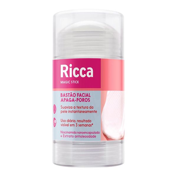 Bastão Facial Ricca Magic Stick Apaga-Poros 80g