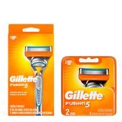 Kit-Aparelho-de-Barbear-Gillette-Fusion5---1-Cartucho---Carga-Para-Aparelho-de-Barbear-Gillette-Fusion-5---2-Unidades