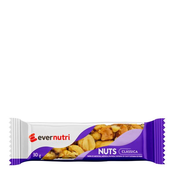 Barra De Nuts Clássica Ever Nutri 30g