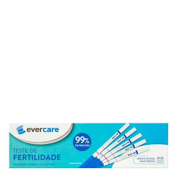 Teste De Fertilidade Ever Care 5 Unidades