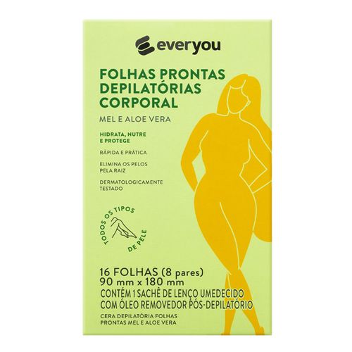 846376-Folhas-Para-Depilacao-Corporal-Ever-You-Mel-E-Aloe-Vera-16-Unidades-1 846376-Folhas-Para-Depilacao-Corporal-Ever-You-Mel-E-Aloe-Vera-16-Unidades-1
