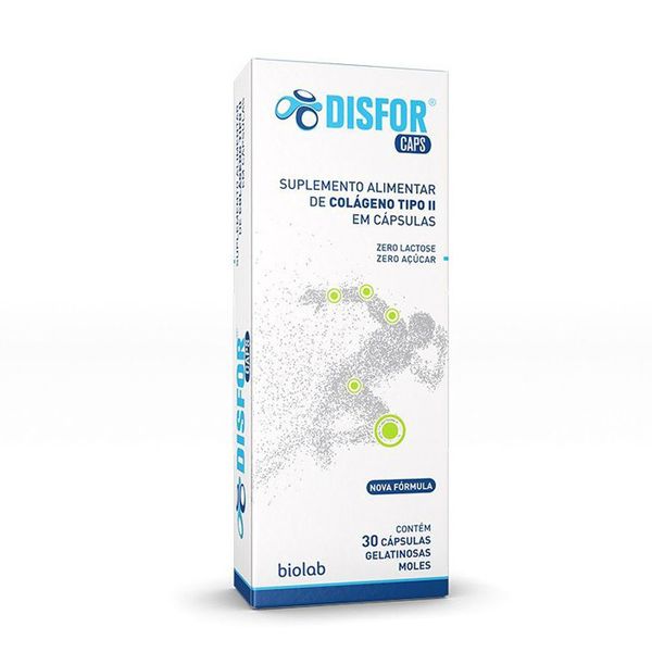 Suplemento Alimentar Disfor Caps 40mg Biolab 30 Cápsulas