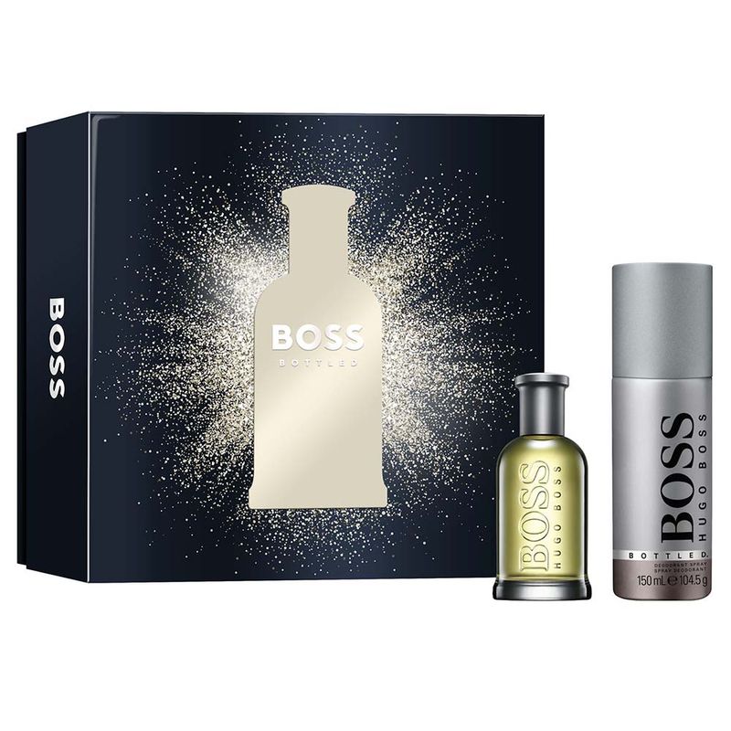 Conjunto Boss Bottled Masculino - Eau De Toilette 50ml + Desodorante 150ml