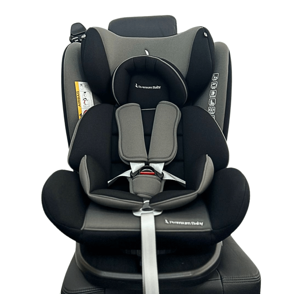 Cadeirinha para Carro Murphy Lux 360 Preta e Cinza Premium Baby 935306322
