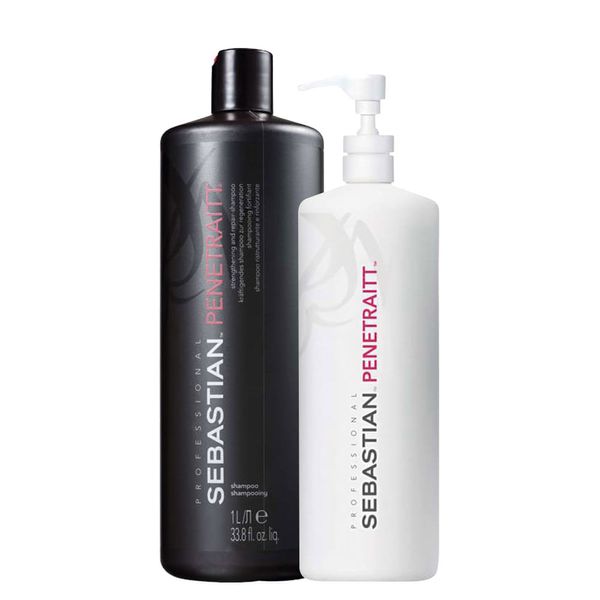 Kit Sebastian Professional Penetraitt - Shampoo 1000 ml + Máscara 500 ml