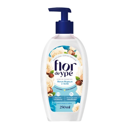845701-Sabonete-Liquido-Maos-e-Corpo-Flor-De-Ype-Rosas-Brancas-e-Avela-250ml- 845701-Sabonete-Liquido-Maos-e-Corpo-Flor-De-Ype-Rosas-Brancas-e-Avela-250ml-