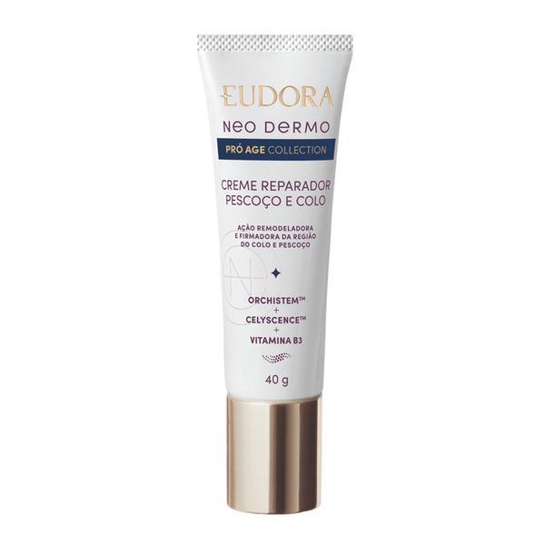Creme-Reparador Pescoço e Colo Eudora Neo Dermo Pro Age Collection 40g