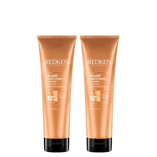 Kit Redken All Soft - Máscara De Hidratação 250 Ml - 2 Unidades preço