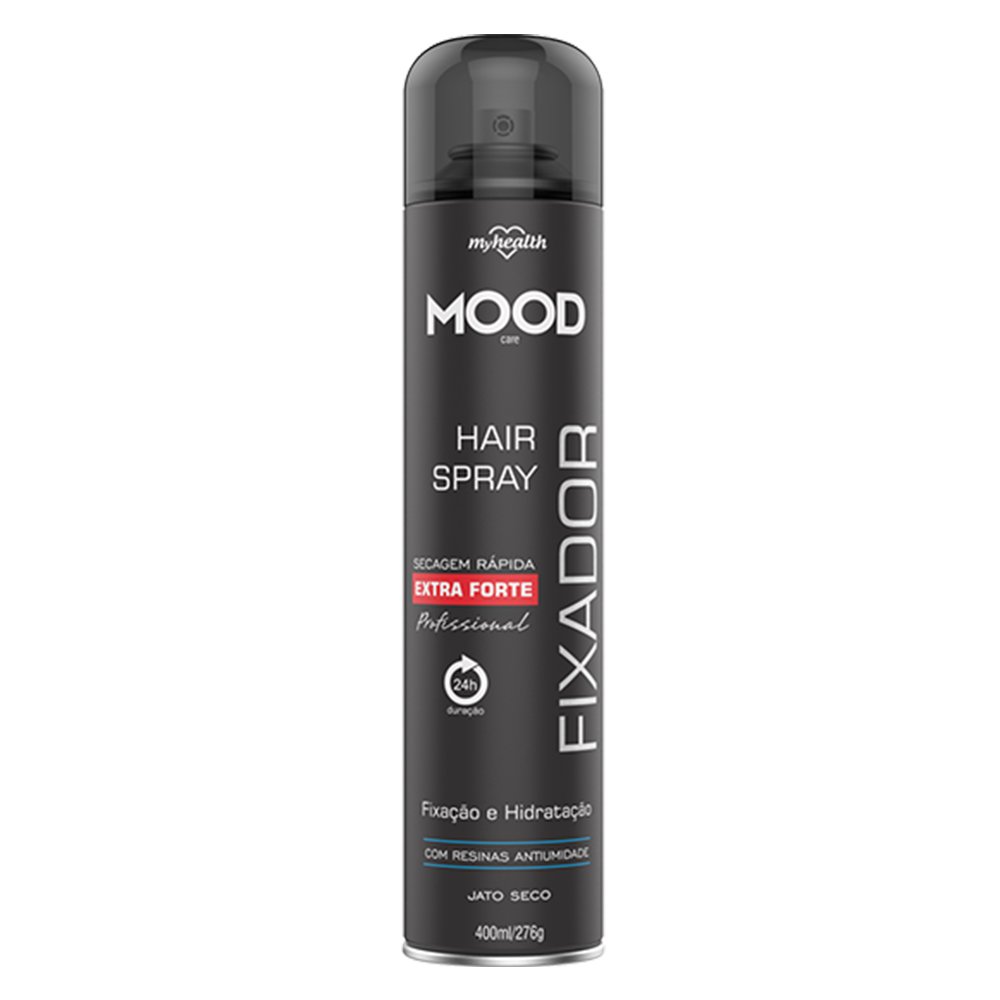Spray Fixador Capilar Capilar Mood Care Extra Forte My Health 400ml ...