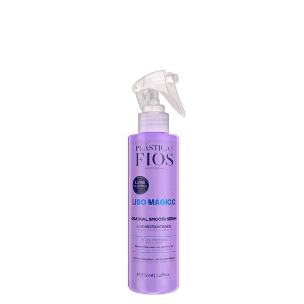 Sérum de Efeito Liso Cadiveu Plástica dos Fios Liso Mágico 215 ml 215 ml