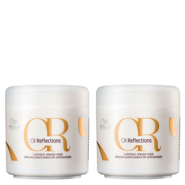 Kit Wella Professionals Oil Reflections Máscara de Brilho 150 ml - 2 Unidades