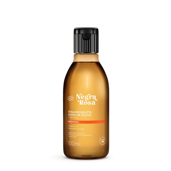 Óleo Corporal De Rosa Mosqueta Negra Rosa 100ml
