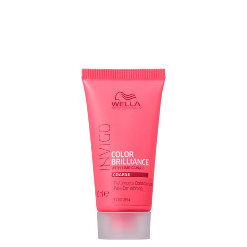 Máscara para Cuidado da Cor Wella Professionals Invigo Color Brilliance 30 ml Máscara para Cuidado da Cor Wella Professionals Invigo Color Brilliance 30 ml
