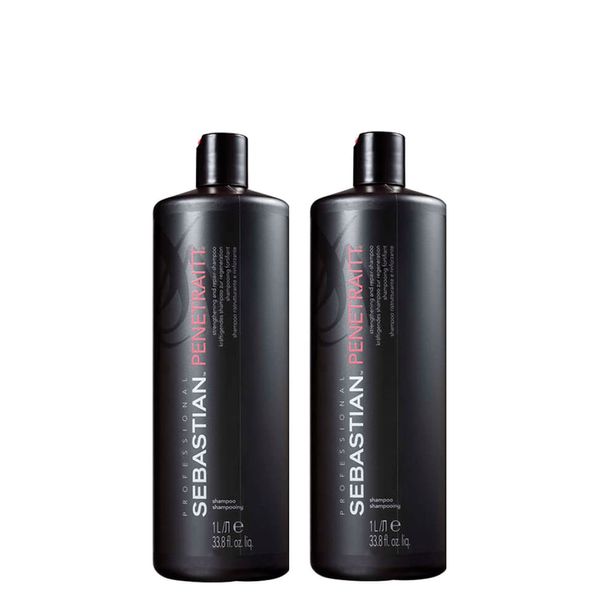 Kit Sebastian Professional Penetraitt Shampoo 1000ml - 2 Unidades