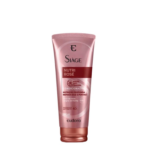 Condicionador Eudora Siáge Nutri Rose 4D 200 ml 200 ml