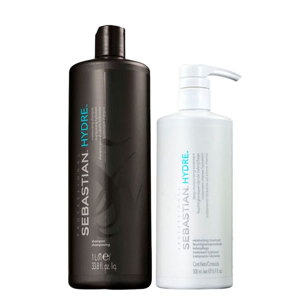 Kit Sebastian Professional Hydre - Shampoo 1000 ml + Máscara 500 ml