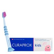 935313431---Kit-Curaprox-Escova-Dental-CuraBaby-Cores-Sortidas-Creme-Dental-Kids-60ml