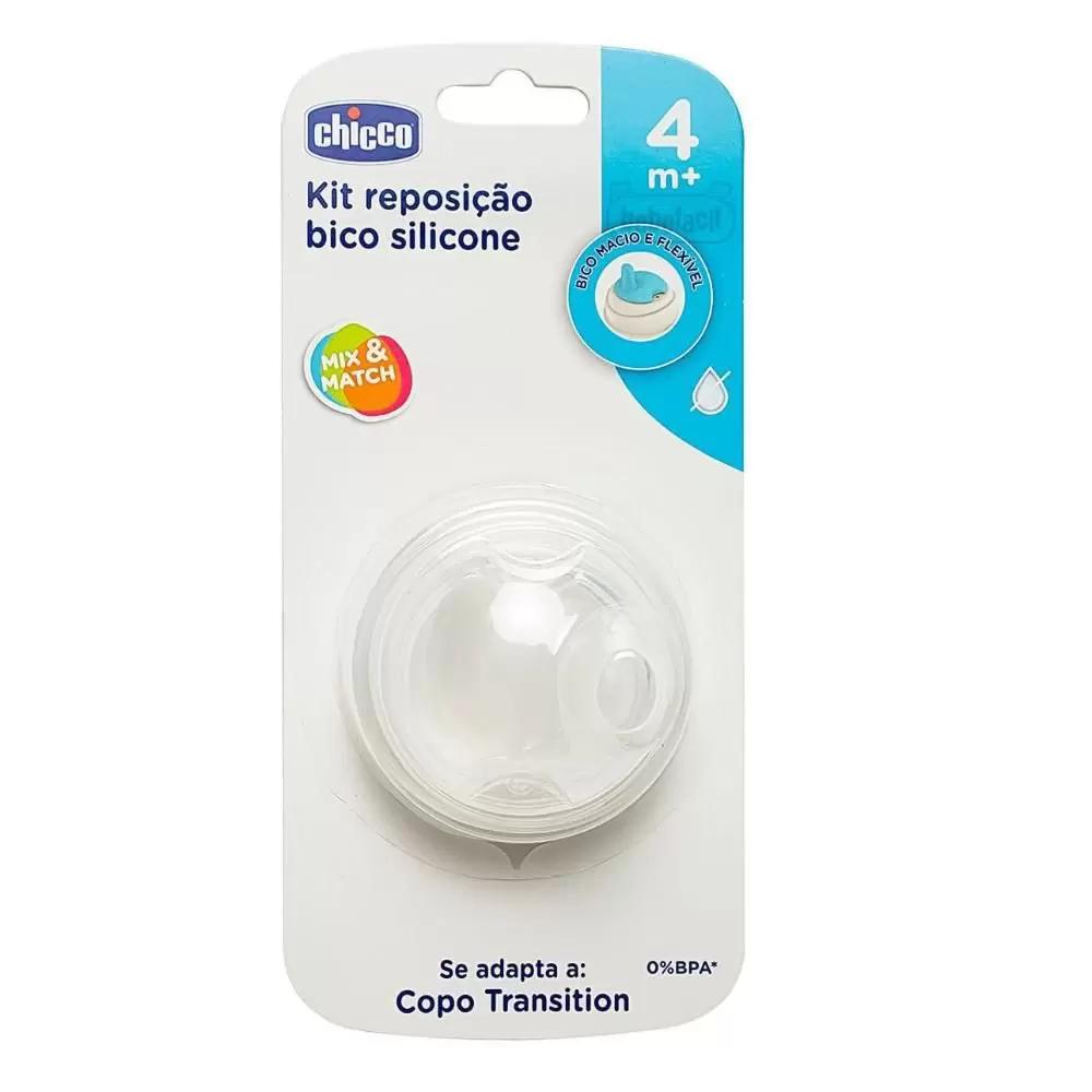 Kit 2 Bicos de Silicone para Copo Transition Chicco 935313780