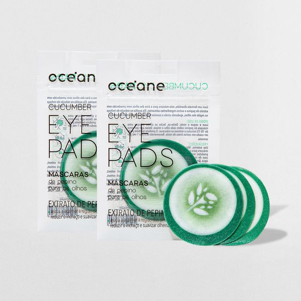 Kit Máscara Para Os Olhos de Pepino