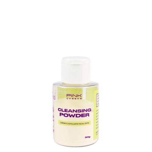 Sabonete Esfoliante Facial Em Pó Pink Cheeks Cleansing Powder 30 G