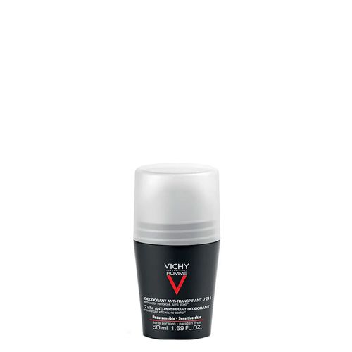 Desodorante Roll On Antitranspirante Vichy Homme Extreme Control Unissex 50 Ml