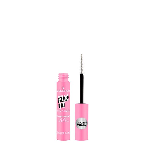 Gel Fixador de Sobrancelha para Definição Essence Like a Boss Fix It Incolor 8,5 ml Incolor