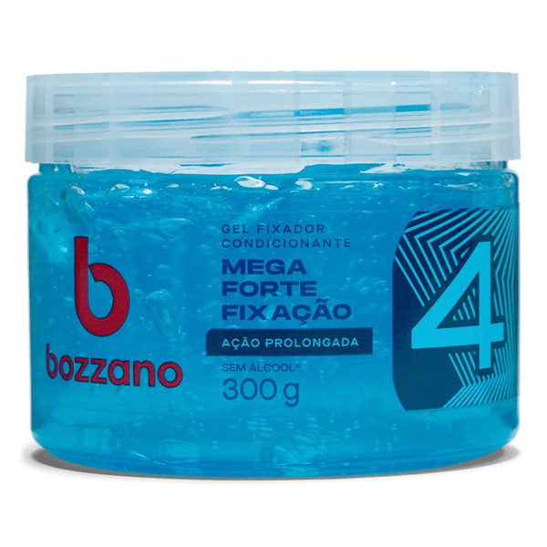 Gel Fixador Capilar Bozzano Ação Prolongada Fator 4 300g