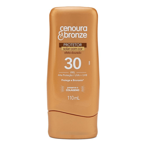 Protetor Solar Corporal Com Cor Cenoura & Bronze FPS 30 110ml