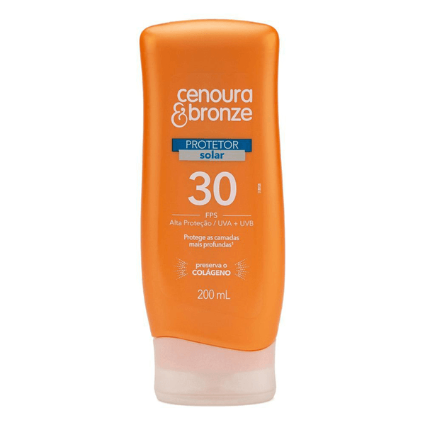 Protetor Solar Corporal Cenoura & Bronze FPS 30 200ml