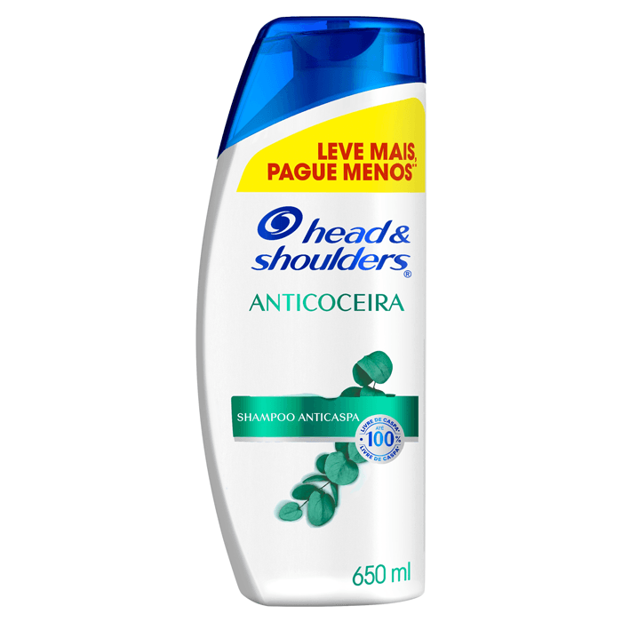 Head & Shoulders Shampoo Anticoceira 650 Ml X 1